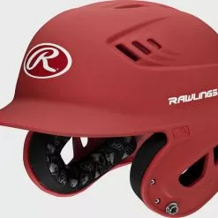 Rawlings R16M Matte Batting Helmet - Red