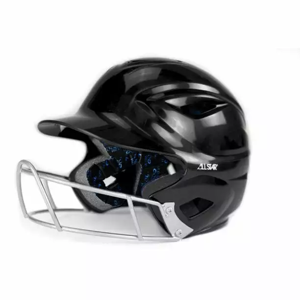 All-Star All Star S7™ Solid Gloss Adult Fastpitch Batting Helmet - Black 3 All-Star All Star S7™ Solid Gloss Adult Fastpitch Batting Helmet - Black