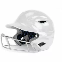 All-Star All Star S7™ Solid Gloss Youth Fastpitch Batting Helmet - White