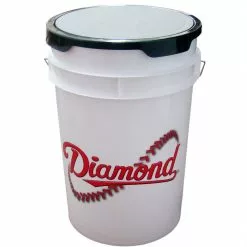 Diamond Ball Bucket White